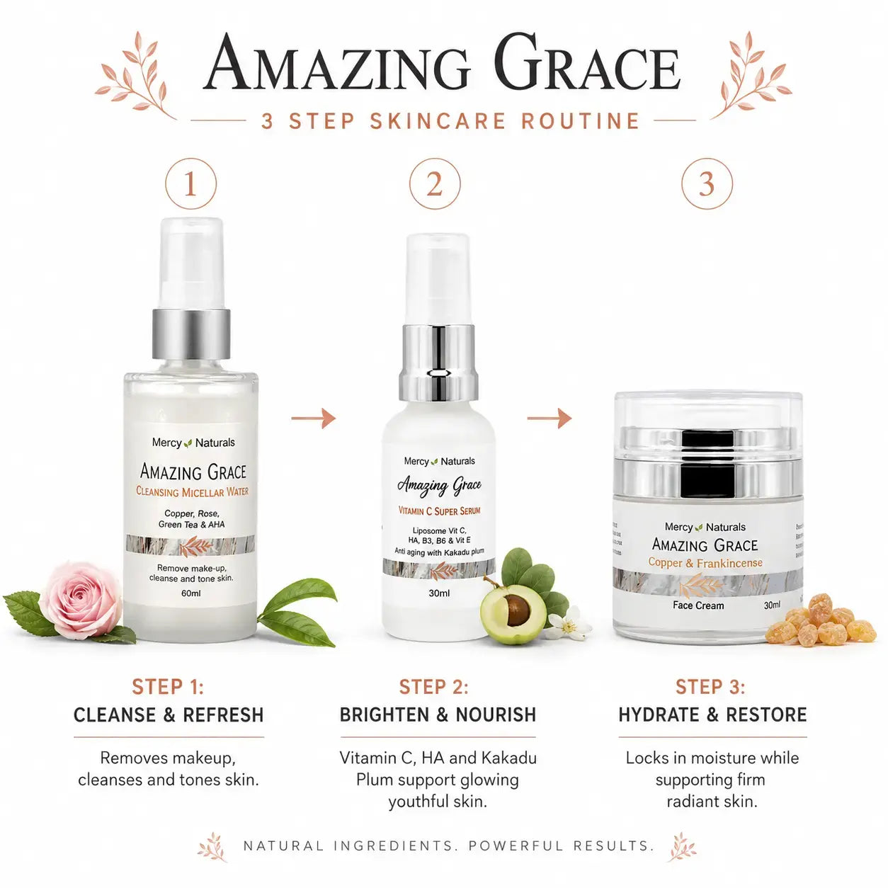 Amazing Grace 3 step routine