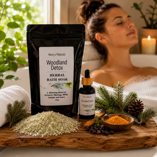 Bath Soak: Woodlands Herbal Detox blend (for women and men)