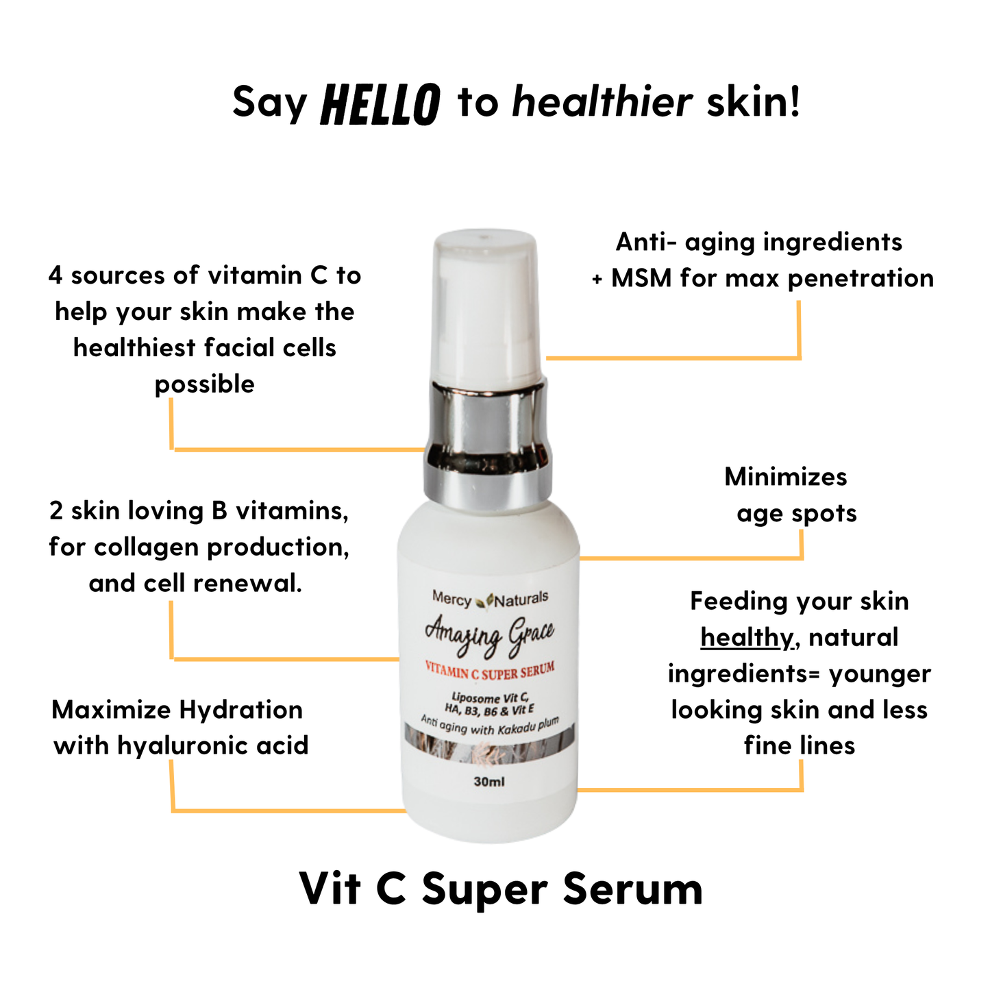 Amazing Grace Vitamin C Super Serum For Face