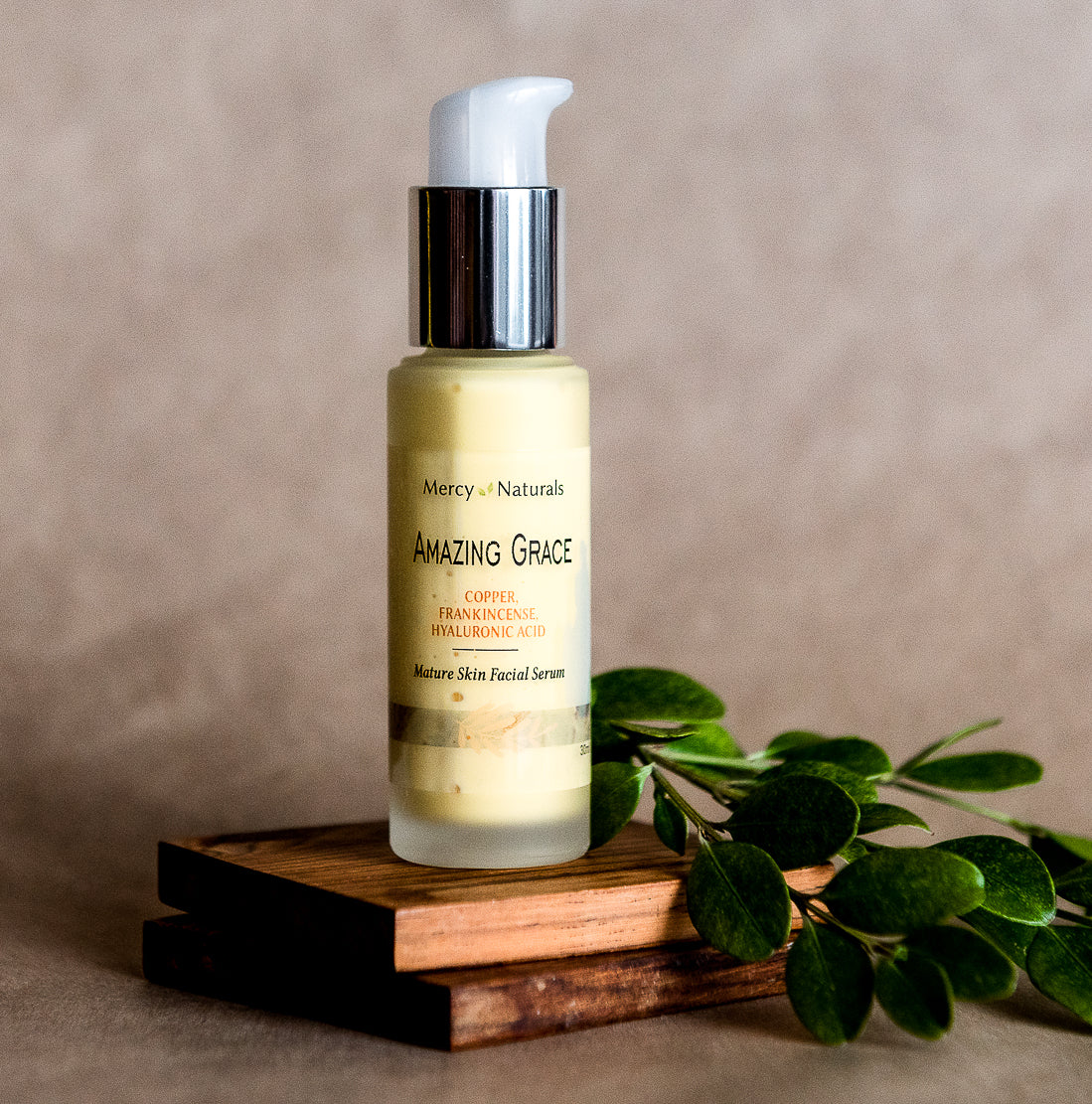 All Natural Amazing Grace Hyaluronic Acid Facial Serum