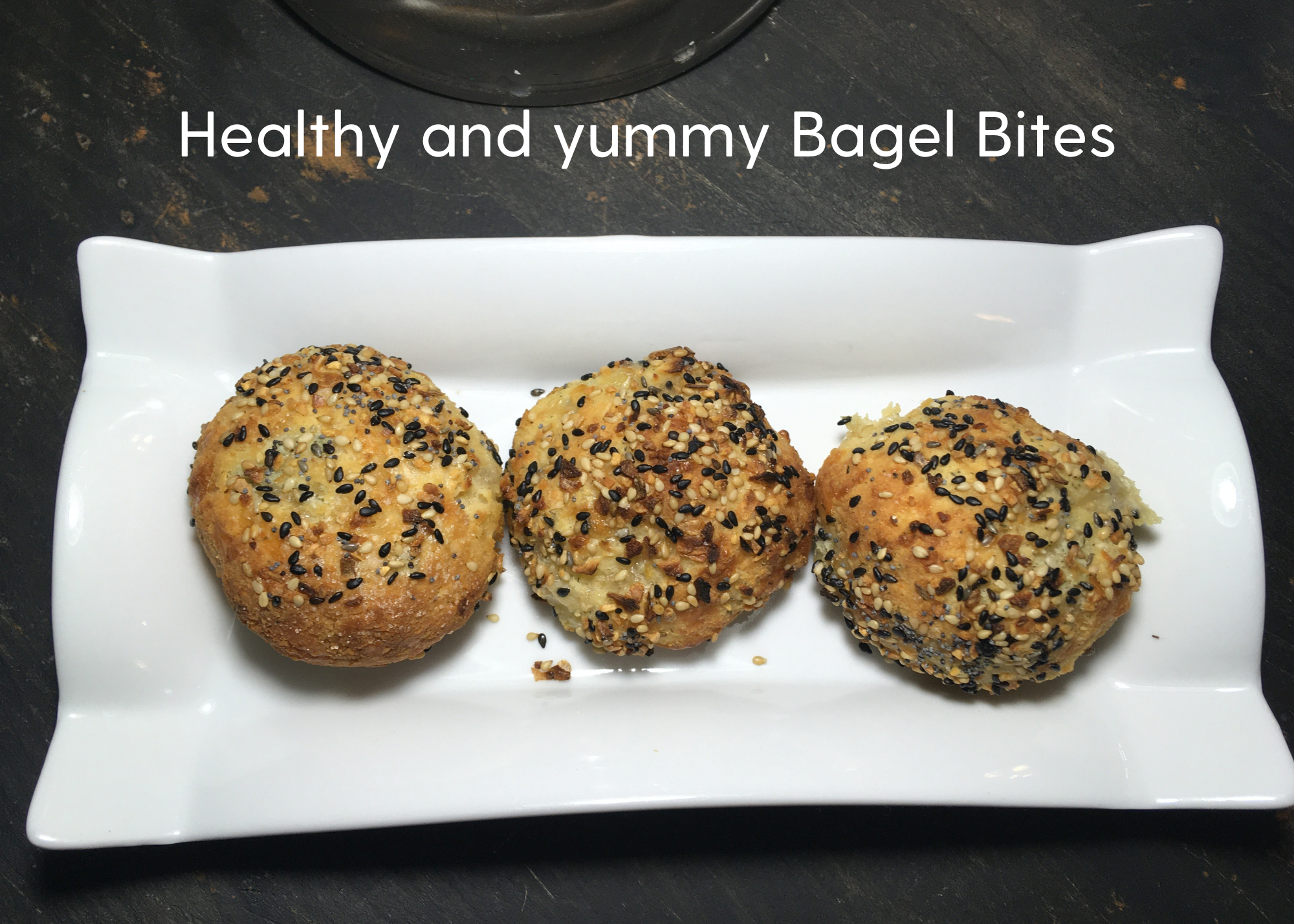 Healthy Bagel Bites