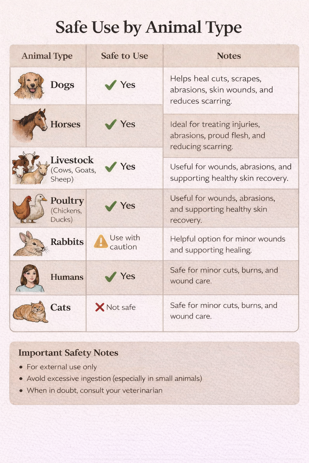 Pet Rescue:  Nature's Scar Repair for proud flesh and more