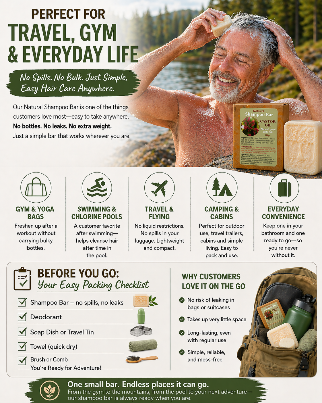 The Ultimate PH-Balanced Shampoo Bars (110gr )