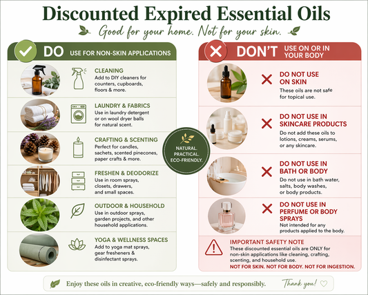Essential Oils: SALE: Crafting, Cleaning $1-3.00 each