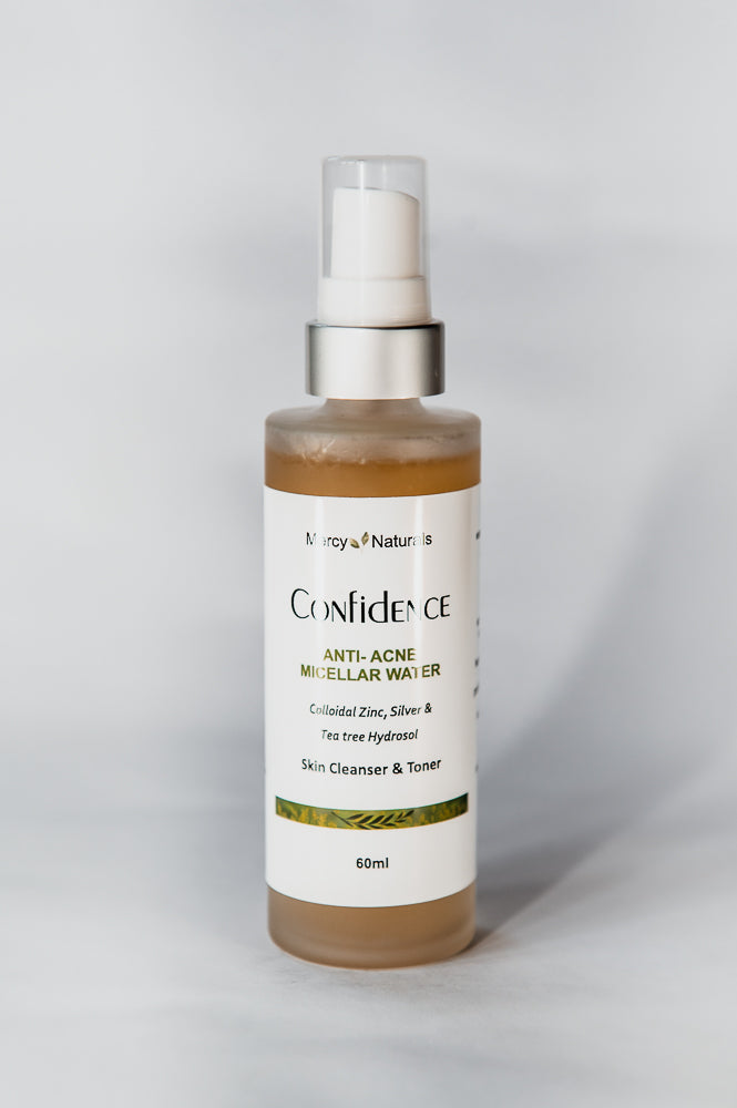 Confidence:  Willow Bark and Zinc Anti Acne Micellar water