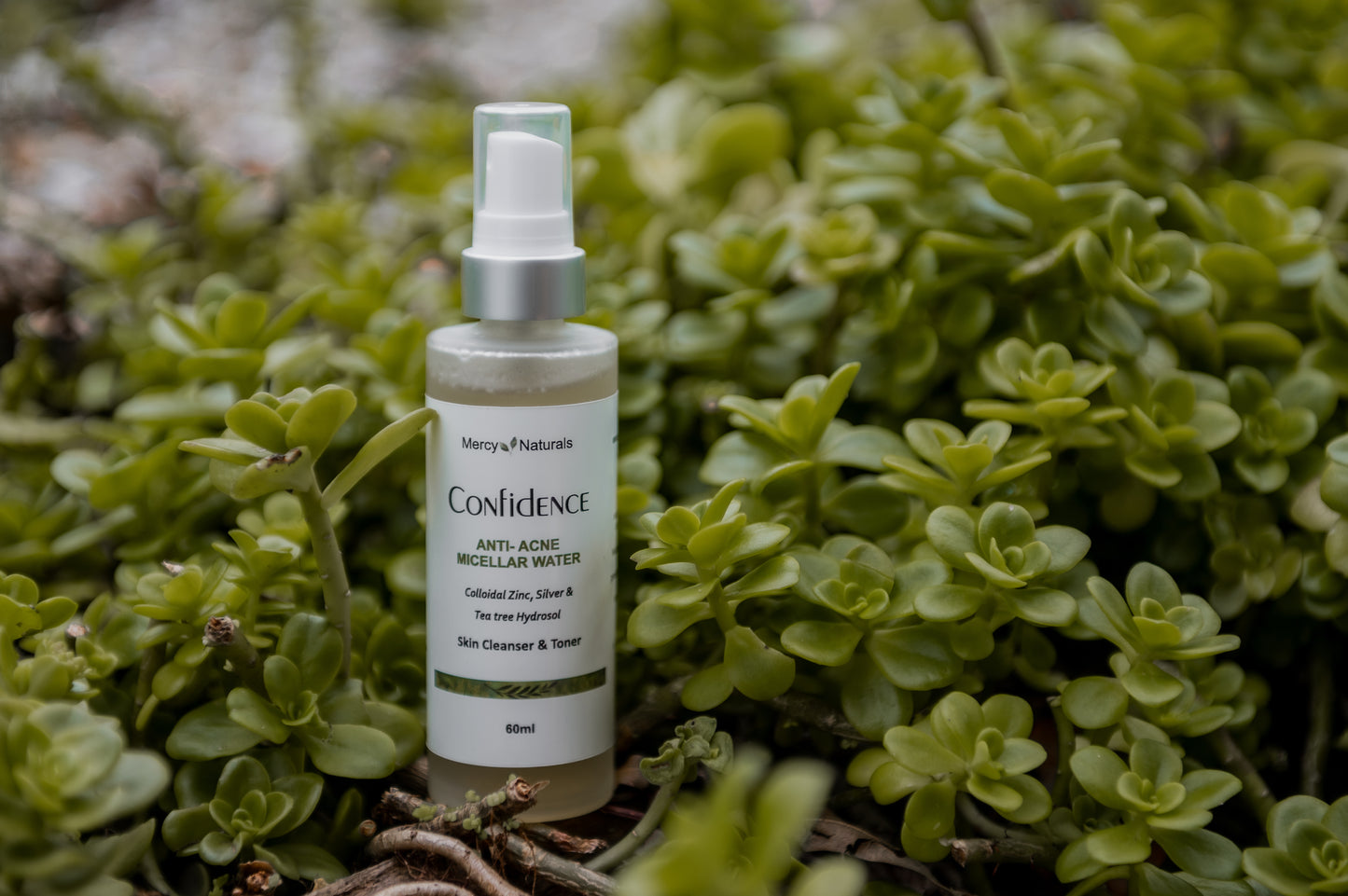 Confidence:  Willow Bark and Zinc Anti Acne Micellar water