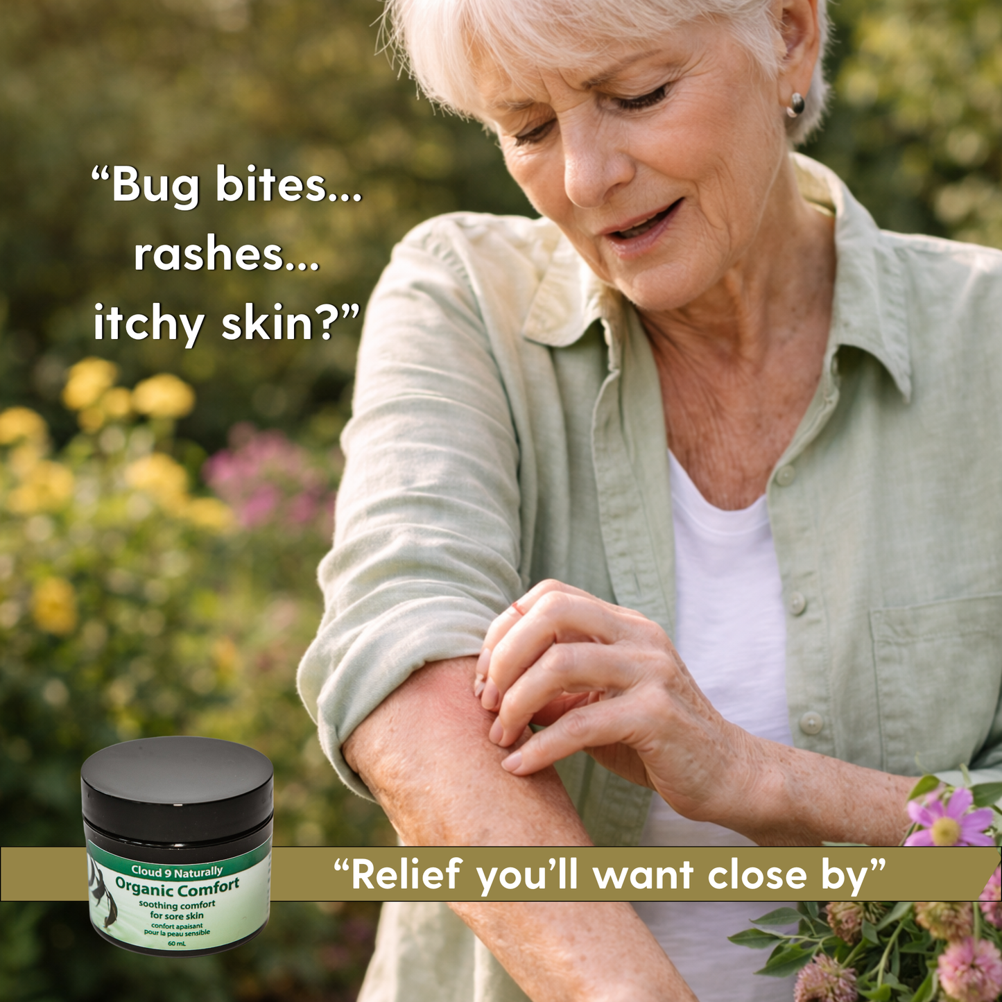 Organic Comfort: All-Natural Herbal Salve for Rashes, Bites, Blisters