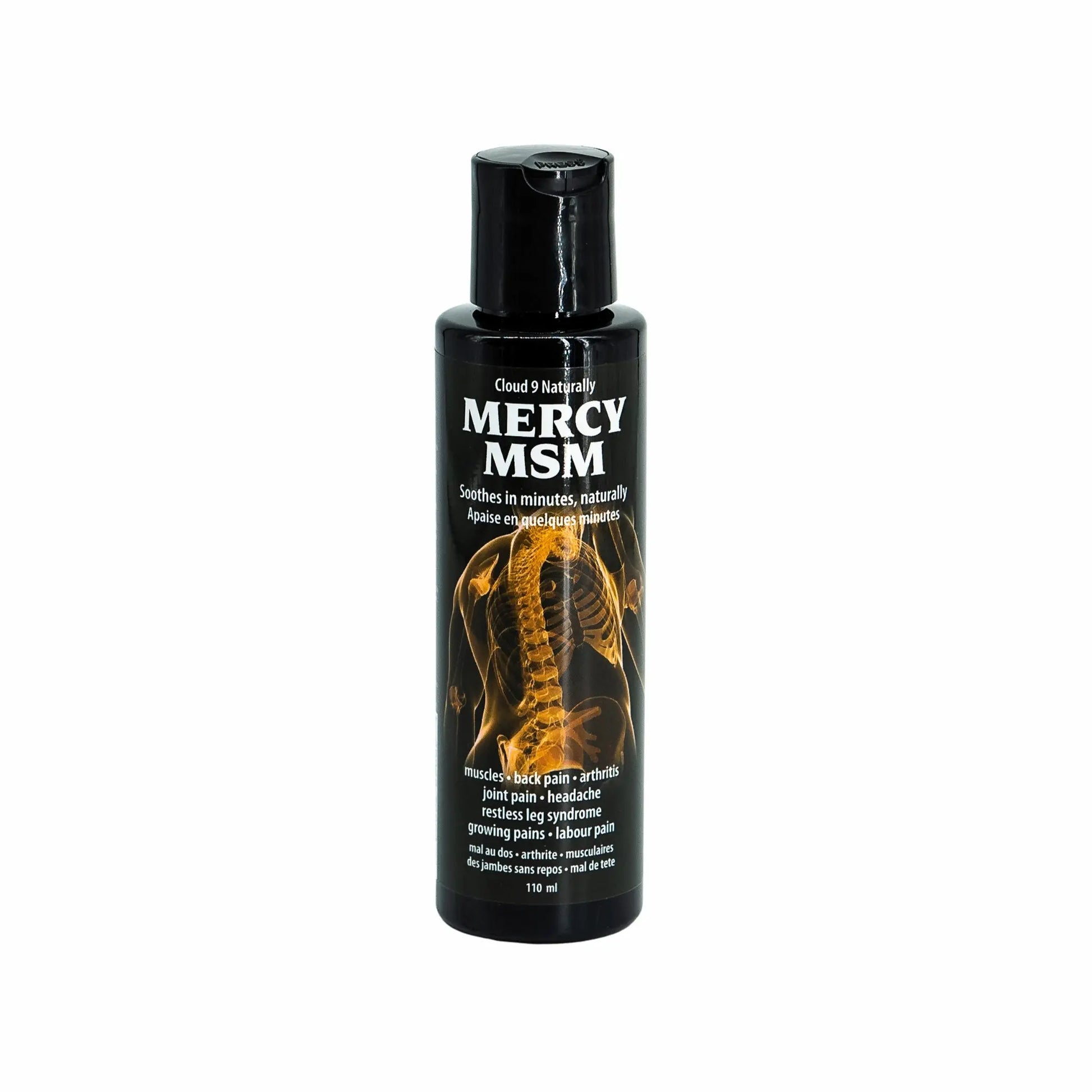 Mercy Natural Pain Relief Lotion 110ml - MSM Formula for Growing Pains | Cloud 9 Naturally