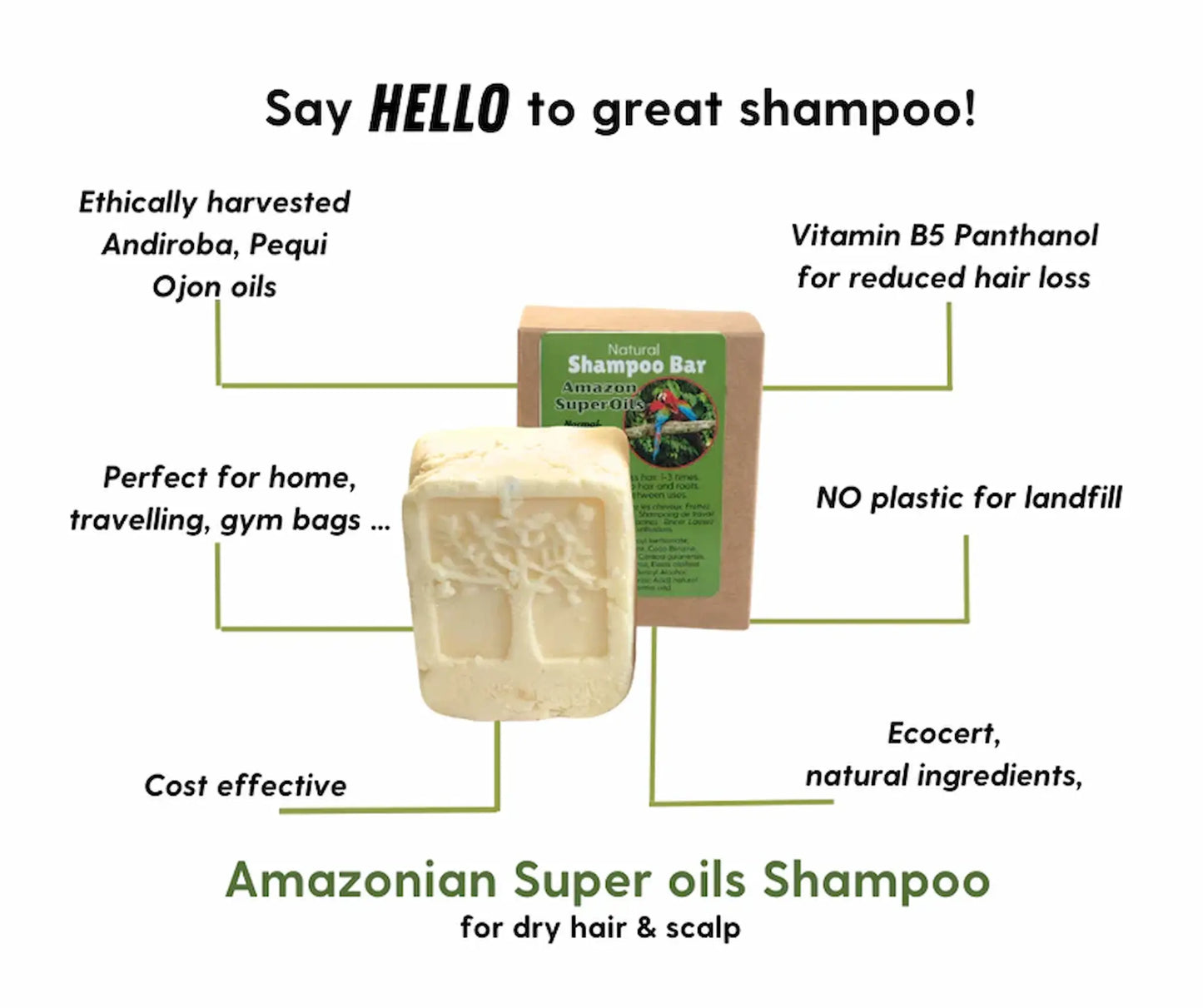 The Ultimate PH-Balanced Shampoo Bars (110gr )