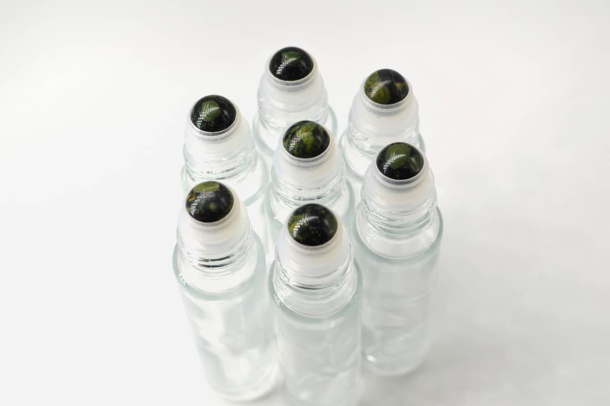 Kambaba-Jasper 10ml Essential oils: Semi-Precious Stone Rollerballs.